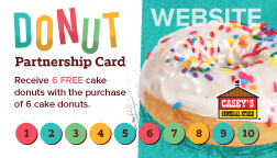 Donut Partnership Card